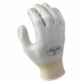 Best Glove Dispose Nitrile-Coated-Palm Dipped Gloves White XL Size 9 Pack - 12, 9PK 845-370WXL-09